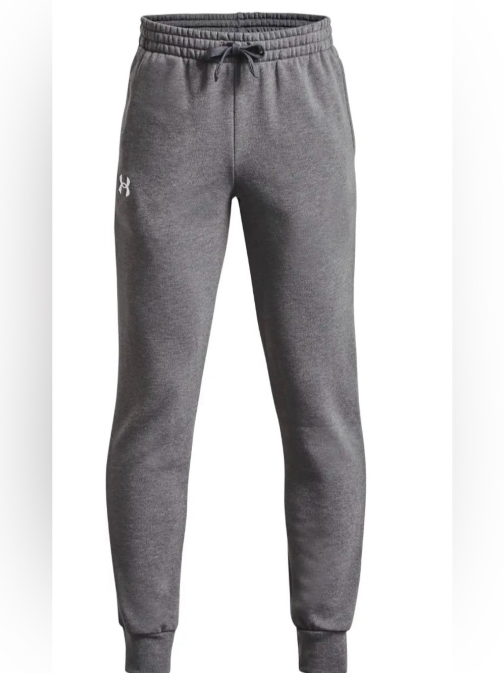 Under Armour Youth Charcoal Gray Performance Joggers